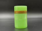 Sieradendoos - Franse doos van opaline glas in groene kleur