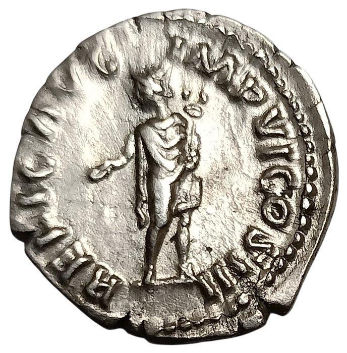 Empire romain. Marcus Aurelius (AD 161-180). Denarius Rome -, Postzegels en Munten, Munten | Europa | Niet-Euromunten
