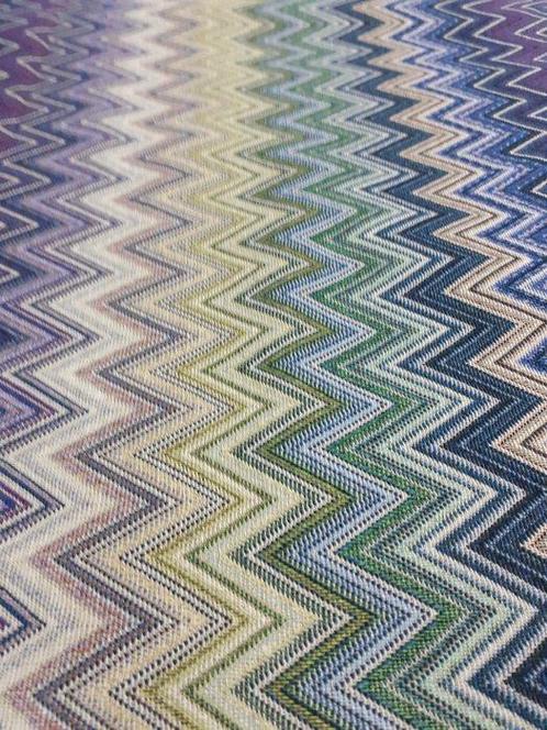 Meubelstof - 2.5 m - 2.8 m - GOBELIN TEKENING ZIG ZAG, Antiek en Kunst, Antiek | Tapijten, Tafelkleden en Textiel
