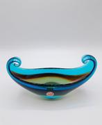 Flavio Poli - Plat - Verre de Murano - Sommerso Technik, Antiek en Kunst