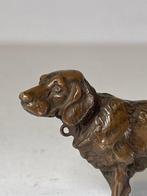 Statue, Hond - Weens - 43 mm - Bronze, Antiek en Kunst