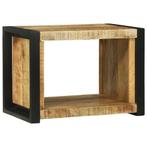 vidaXL Muurcube met plank Bruin 55 x 35 x 40 cm Massief, Verzenden, Nieuw