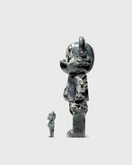 MEDICOM TOY - Be@rbrick Riot Cop 400% & 100% Bearbrick