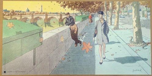 Juillard, André - 1 Offset Print - Le Cahier Bleu - La tour, Boeken, Strips | Comics