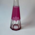 Baccarat - Karaf - cristal overlay rose - Kristal, Antiek en Kunst, Antiek | Glaswerk en Kristal