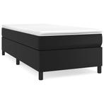Zwart Kunstleer Bedframe 80x200 | Tweede Kansje | OP=OP, Huis en Inrichting, Slaapkamer | Bedden, Eenpersoons, Verzenden, Zwart