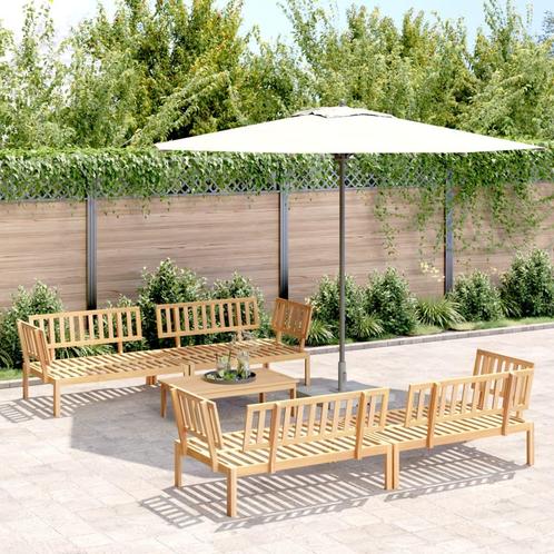 vidaXL 5-delige Loungeset pallet massief acaciahout, Tuin en Terras, Tuinsets en Loungesets, Nieuw, Verzenden