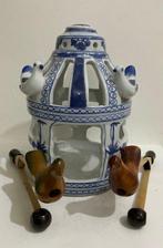 Cage à oiseaux - Céramique, Bois, Antiek en Kunst