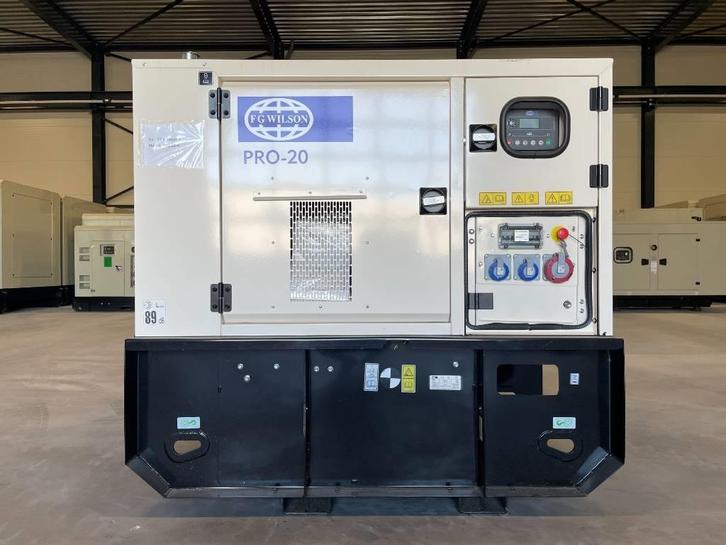 FG Wilson PRO20-4 - 20 kVA Genset Stage V - DPX-16041, Zakelijke goederen, Machines en Bouw | Aggregaten, Ophalen of Verzenden