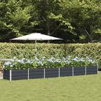 vidaXL Plantenbak Antraciet 480 x 80 x 45 cm Staal, Verzenden, Nieuw