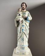 Figurine - Jozef met Kind - 51cm - Biscuit de porcelaine, Antiquités & Art