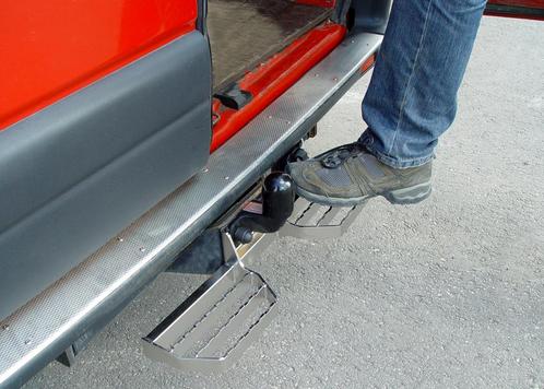 Achteropstap universeel RVS, Auto diversen, Auto-accessoires, Verzenden