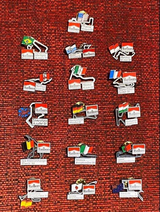 Draagspeld Marlboro World Championship Team 91 - Frankrijk -, Verzamelen, Automerken, Motoren en Formule 1