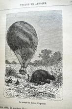 Jules Verne / Riou et De Montaut - Cinq semaines en ballon., Antiek en Kunst