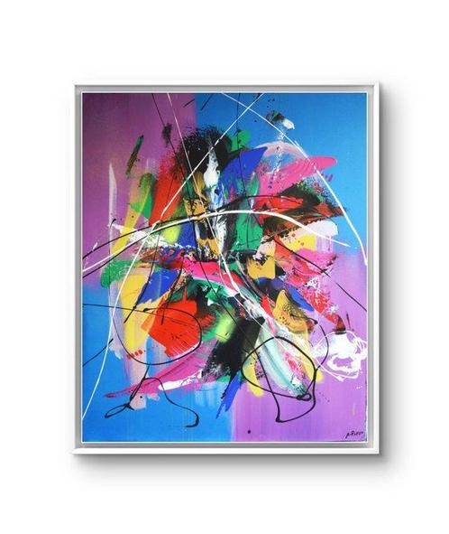 Alfredo Pierro (1976) - Composizione a due colori (archivio, Antiek en Kunst, Kunst | Schilderijen | Modern