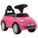vidaXL Loopauto Fiat 500 roze, Kinderen en Baby's, Verzenden, Nieuw
