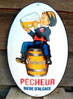 Centenaire Pecheur biere d'alsace, Collections, Marques & Objets publicitaires, Verzenden