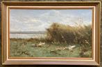 Constant David Ludovic Artz (1870-1951) - Eendenfamilie aan