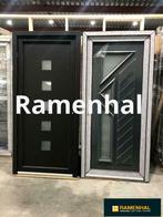 Ramen, schuiframen, deuren ZWART 9005 ENKEL BIJ RAMENHAL, Ophalen, Kunststof, Raamkozijn, Nieuw