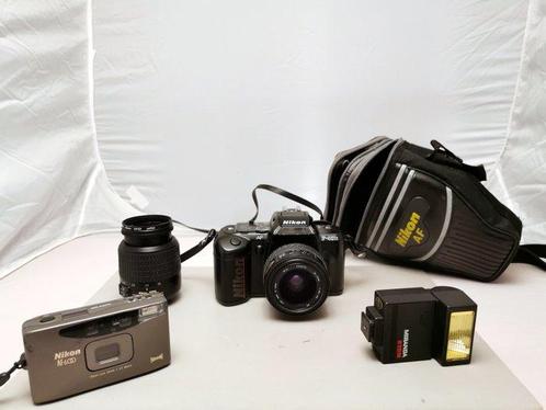 Nikon F401-S + Nikkor 18-55 AF- S + Exaxta 35-70mm +, Audio, Tv en Foto, Fotocamera's Analoog