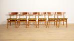 Set van 6 eetkamerstoelen | Findahl |  Vintage | Teak, Ophalen of Verzenden, Nieuw