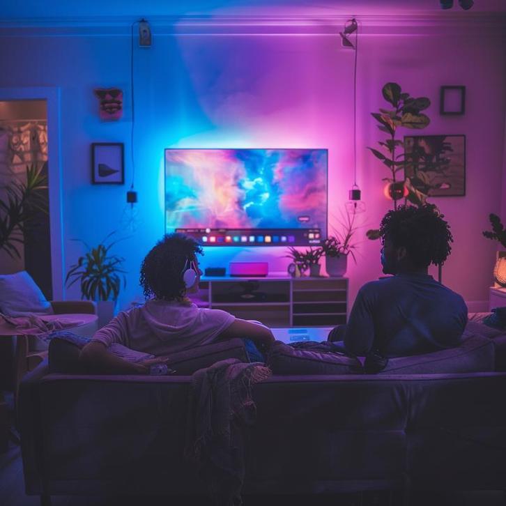 Boîtier de synchronisation HDMI avec ruban LED connecté LSC, Huis en Inrichting, Woonaccessoires | Overige, Verzenden