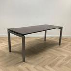 Tweedehands verstelbaar bureau / tafel 180x80 cm, grijs -, Huis en Inrichting, In hoogte verstelbaar, Gebruikt, Bureau