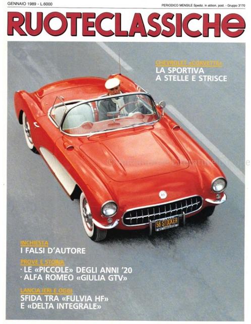 1989 RUOTECLASSICHE MAGAZINE 14 ITALIAANS, Livres, Autos | Brochures & Magazines, Enlèvement ou Envoi