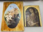 Icoon - Twee artistieke reproducties - Hout, Antiek en Kunst