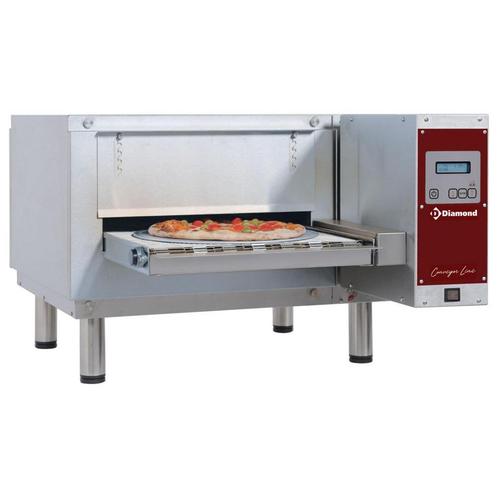 Elektrische tunnel-oven geventileerd, breedte 400mm, Zakelijke goederen, Horeca | Keukenapparatuur, Nieuw in verpakking, Fornuis, Frituur en Grillen