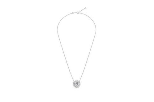 Zonder Minimumprijs - Halsketting - 14 karaat Witgoud -, Handtassen en Accessoires, Kettingen