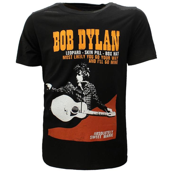 Bob Dylan Sweet Marie T-Shirt - Officiële Merchandise, Vêtements | Hommes, T-shirts