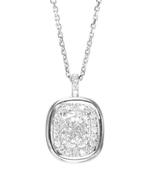 Ketting met hanger - 18 karaat Witgoud - 1.01ct. tw. Diamant
