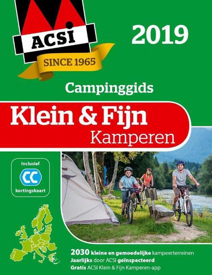 Klein & Fijn kamperen / 2019 / ACSI Campinggids ACSI, Livres, Guides touristiques, Envoi
