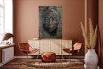 Jacqueline Klein Breteler - Wise.-painting on a carpet-XXL, Antiek en Kunst