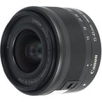 Canon EF-M 15-45mm f/3.5-6.3 IS STM | Tweedehands, Audio, Tv en Foto, Verzenden, Zo goed als nieuw
