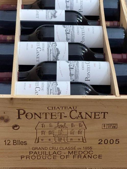 2005 Château Pontet-Canet - Saint-Julien 5ème Grand Cru, Verzamelen, Wijnen