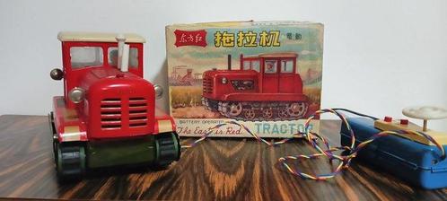 ME China - Blikken speelgoed - Tractor ME 701 Battery, Antiek en Kunst, Antiek | Speelgoed