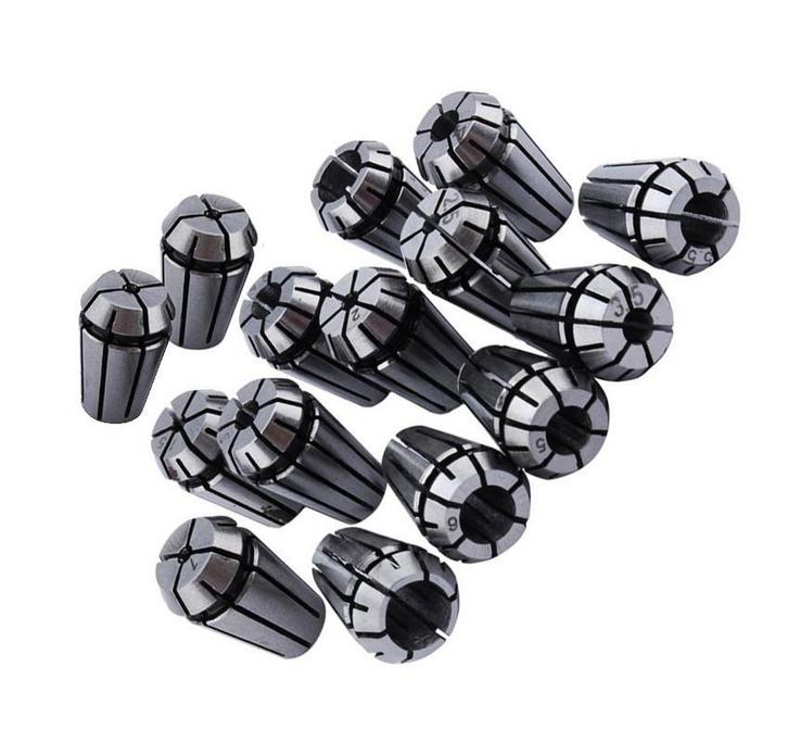 Set ER11 spantangen (15 stuks, 1-7 mm, inclusief 1/8 inch,, Bricolage & Construction, Outillage | Autres Machines, Envoi