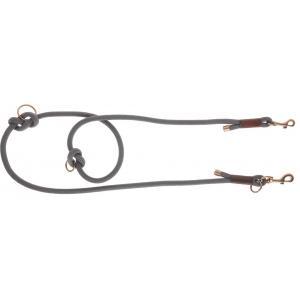 Lead rope monte carlo, brown/ grey, 12 mm x 200 cm - kerbl, Animaux & Accessoires, Accessoires pour chiens