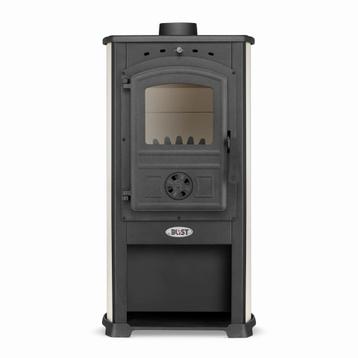 12KW Houtkachel Staal Vrijstaand | Retour Deal | 40% Korting beschikbaar voor biedingen