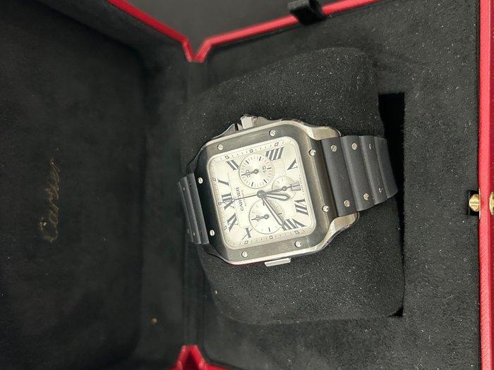 Cartier - Santos De Chronograph - WSSA0017 - Heren -, Handtassen en Accessoires, Horloges | Heren