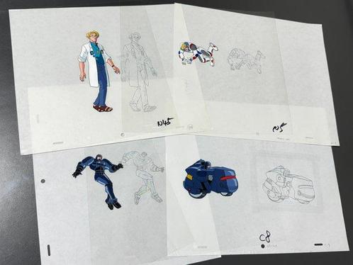Marvel - Lot de 4 cellules et dessins danimation, Cd's en Dvd's, Dvd's | Tekenfilms en Animatie