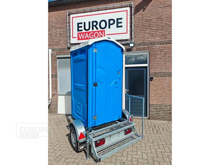 DIXI Aanhanger EuropeWagon DIXI - Toiletcabine - wc aanhange, Auto diversen, Aanhangers en Bagagewagens, Ophalen