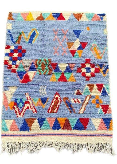 Uniek Handgemaakt Berber Tapijt - 100% Natuurlijke Wol uit, Huis en Inrichting, Stoffering | Tapijten en Vloerkleden
