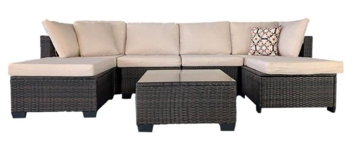 MaxxGarden Loungeset 6 pers (Loungesets, Tuinmeubelen, Tuin), Tuin en Terras, Tuinsets en Loungesets, Nieuw, Ophalen of Verzenden