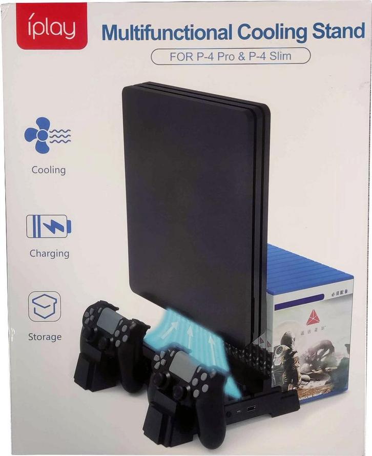 iPlay Multifunctional Charging & Cooling Stand for PS4, Games en Spelcomputers, Games | Sony PlayStation 4, Ophalen of Verzenden