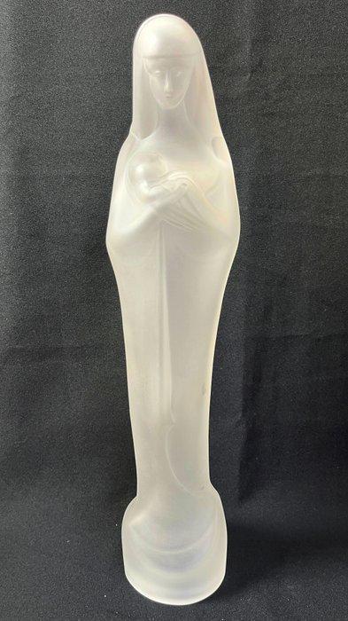 Glasfabriek Leerdam - Stef Uiterwaal - sculptuur, Madonna, Antiek en Kunst, Antiek | Glaswerk en Kristal
