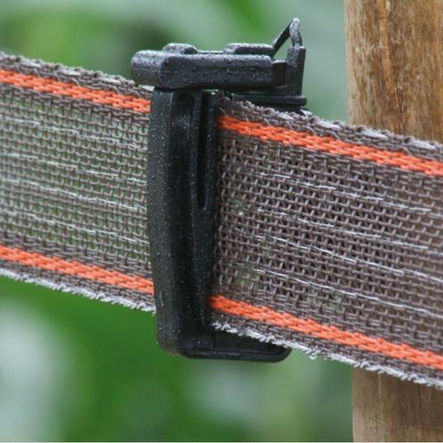 Déchiqueteuse ruban 40mm marron, 200m, Tuin en Terras, Tuinhekken en Hekwerk