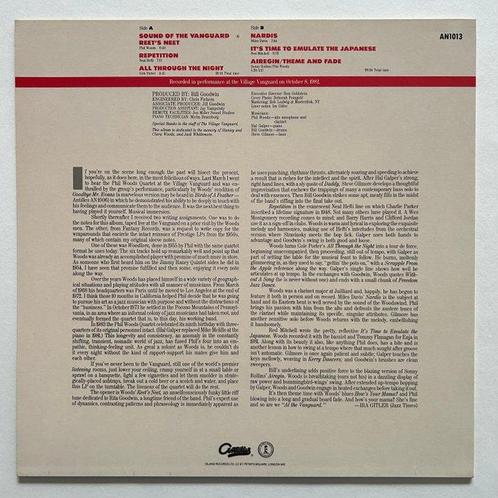 The Phil Woods Quartet - At The Vanguard (SIGNED by Phil, Cd's en Dvd's, Vinyl Singles